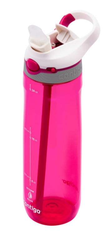 Contigo Ashland AUTOSPOUT Water Bottle Tritan Renew, 720 ml (Sangria)